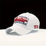 Gorra de Béisbol Ajustable con Borlas y Agujeros Aleatorios y Parche Bordado, Protección Solar, Sombrero Casual para Exteriores para Mujeres y Hombres