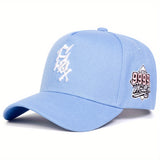 Gorra de Béisbol para Hombre SOX con Letras, Gorra de Cinco Paneles Ajustable y Casual para Exteriores, Ideal para Primavera Otoño, Viajes y Vacaciones en la Playa