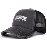 Gorra de Béisbol Estilo Hip-Hop Bordada para Jóvenes, Poliéster, Ideal para Otoño e Invierno, Adecuada para Hombres y Mujeres