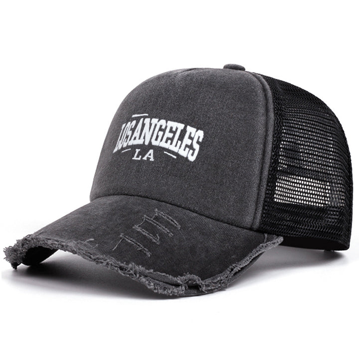 Gorra de Béisbol Estilo Hip-Hop Bordada para Jóvenes, Poliéster, Ideal para Otoño e Invierno, Adecuada para Hombres y Mujeres