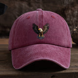 Gorra de béisbol ligera para hombre - Diseño gráfico de águila en vuelo, panel frontal estructurado para exteriores, deportes y ocio - Gorra de béisbol lavable a máquina para uso diario y eventos especiales - Regalo ideal para papá, esposo, atletas - Acce
