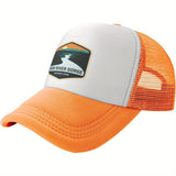 Gorra de béisbol transpirable para hombres, adecuada para hombres y mujeres, ajustable, perfecta para actividades al aire libre de verano en el Parque Nacional del Nuevo Río Gorge.