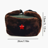 Gorro Leifeng - Gorro Chino Bueno para Hombre, Gorro de Calle con Estrella de Cinco Puntas y Diseño de Locomotora, Gorra del Ejército Rojo