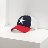 Red hueca de moda transpirable con estrellas y bordado exquisito, ideal para atuendos casuales, viajes al aire libre, deportes como ciclismo o conducción