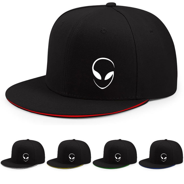 Gorra de Béisbol Ajustable Snapback - Visera Ancha y Curva, Tamaño Grande (Ajusta a 22+), Diseño Ligero y de Ojo Amplio para Streetwear, Baile - Blanco//Gris/Azul Marino, Gorra Talla Única