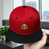 Gorra Snapback Unisex de Dos Tonos con Cierre de Hebilla - Gorro de Invierno Ajustable para Streetwear, Navidad, Exteriores y Casual - Gorra de Béisbol (Tallas Chinas/Tropicales)