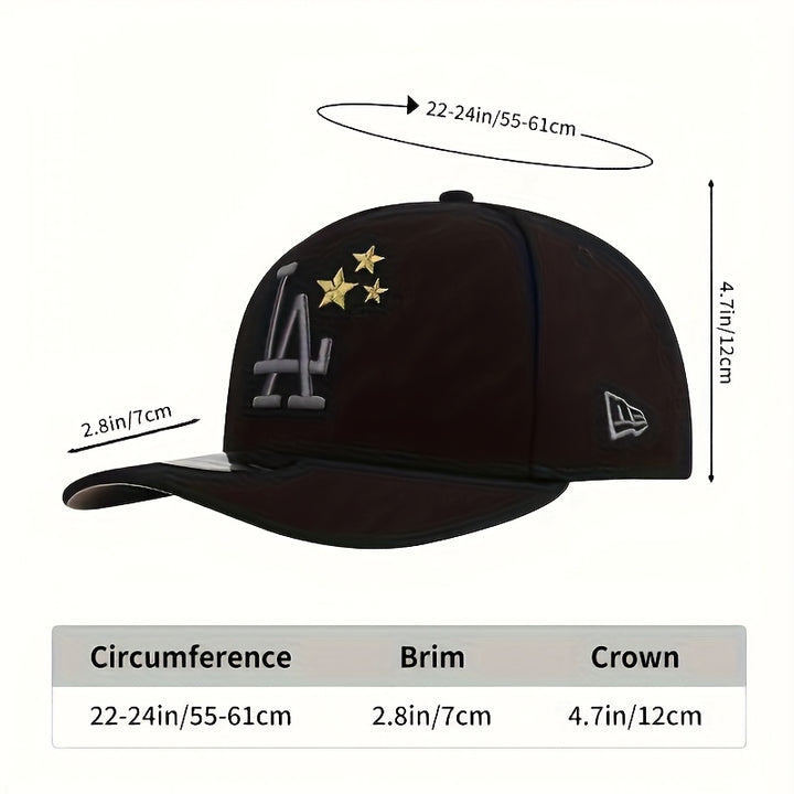 Gorra Snapback Oficial de los LA Lakers de NEW ERA con el icónico número 24 y logo 3D de LA - Gorra ajustable de 6 paneles, ligera y transpirable para hombres y mujeres, equipo de fanáticos () - Uso casual y deportivo durante todo el año