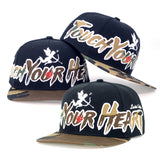 Gorras De Béisbol, Unisex, De Edición Limitada Con Diseño De Camuflaje Oscuro: Gorras De Béisbol Con Bordado De Ángel Cupido Touch Your Heart, Adecuadas Para Actividades Al Aire Libre