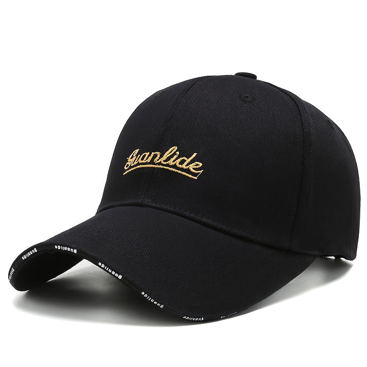 Gorra de béisbol unisex - Gorra ligera para todas las estaciones con letras llamativas de 'GUANLIDE', gorra de béisbol para hombres y mujeres, regalo perfecto para San Valentín, Día de la Madre/Día del Padre, eventos diarios y especiales - Construcción du