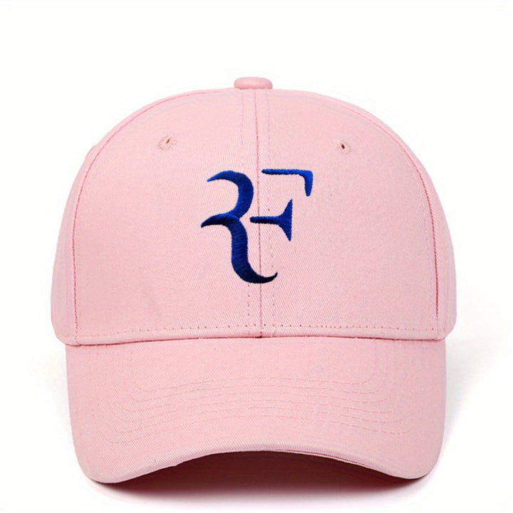Gorra de Béisbol Unisex Ajustable y Transpirable con Bordado de F para Deportes al Aire Libre