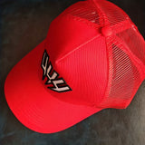 Gorra de Béisbol Ajustable Unisex Blanca con Logo '444' - Parte Trasera de Malla Transpirable, Diseño 3D/Punto de Colcha, Gorra de Poliéster en Blanco y para Atuendos Casuales, Acción de Gracias y Ropa casual (Lavable a Mano)