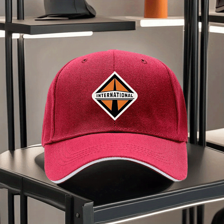 Gorra de Béisbol Love 1 Truck International Navistar Logo, Gorra Hip Hop para Hombres y Mujeres, Opción de Regalo de 1 o 2 Piezas