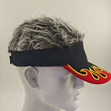 Gorra de béisbol bordada con patrón de llama, gorra de béisbol casual divertida de hip-hop, gorras de sol de moda para hombres y mujeres