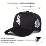 Gorra de Béisbol para Hombre SOX con Letras, Gorra de Cinco Paneles Ajustable y Casual para Exteriores, Ideal para Primavera Otoño, Viajes y Vacaciones en la Playa