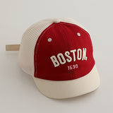 Un solo paquete de gorras de bebé para primavera y verano, con un diseño de pico de pato adecuado para lactantes. Esta gorra de béisbol de media malla es perfecta para salidas diarias, deportes al aire libre y ciclismo, diseñada para bebés de 6 a 24 meses