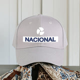 1 Gorra de béisbol NACIONAL - Letras y logo llamativos, cierre ajustable con visera, gorro de poliéster ligero para hombres y mujeres, deportes, senderismo, running, equipo de senderismo, diseño deportivo, construcción duradera, entusiastas de los deporte