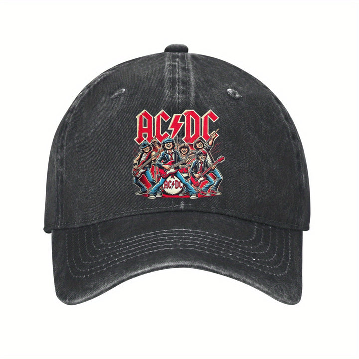 Gorra de Béisbol Gráfica Rock Band - Gorra Ligera Ajustable con Visera Curvada para Hombres y Mujeres, Sombrero Unisex Casual, Estampado Audaz, Ajuste Cómodo, Para Uso Diario