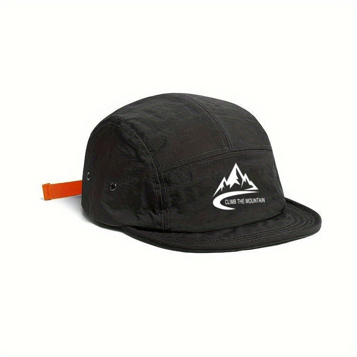Gorra de Béisbol Semi-Malla Transpirable para Hombre y Mujer, Visera Curva, Secado Rápido, Ideal para Camping al Aire Libre en Verano