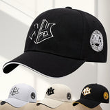 1 Gorra Trucker Hip Hop - Gorra de Béisbol Ligera y Elástica con Cierre Snapback, Letras NY Llamativas, Sombrero de Sol Unisex para Hombre y Mujer para Todas las Estaciones, Ropa Casual y Deportiva, Opciones en Negro/Blanco/Gris, Gorro Ajustable, Sombrero