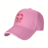 1 gorra Boner Doner con logo - Logo en rojo y blanco llamativo, correa ajustable, ligera pero duradera para hombres y mujeres: béisbol ideal para exteriores, ciclismo, pesca, gym o uso médico. Regalo divertido (diseño de chiste turco sobre medicina). Lava