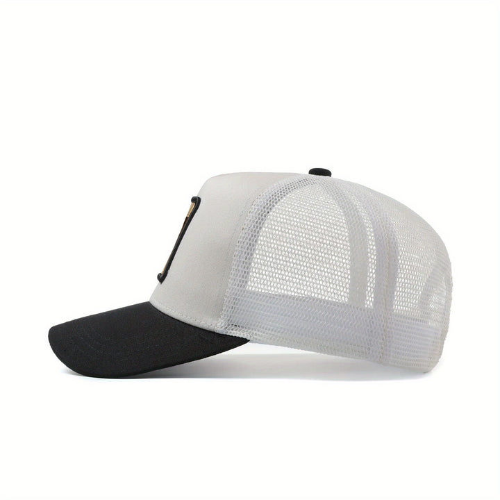 Gorra de béisbol unisex con malla trasera, gorra ajustable estilo camionero con diseño de café y frijoles, gorra de verano transpirable para exteriores, estampado hip hop anime