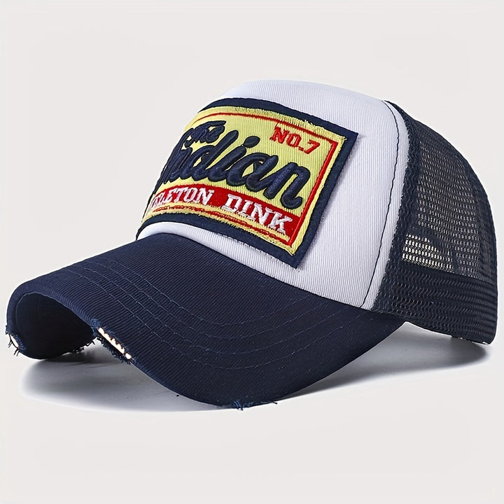 Gorra de Béisbol Unisex Transpirable para Verano - Diseño de Malla Bordada para Máxima Ventilación - Perfecta para Días Calurosos de Verano, Entusiastas de la Pesca y Fans del Hip Hop