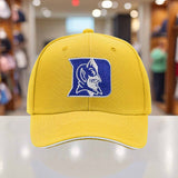 Sombrero de camionero ajustable para hombres de la Universidad de Duke - Ligero y transpirable, con diseño de cara de Diablo Azul, diseño negro y blanco, perfecto para deportes al aire libre y uso casual, accesorio de cabeza casual | Accesorio de cabeza a