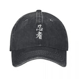 Gorra de béisbol Ninja Shinobi con letras japonesas, gorra de rugby nueva, gorra de lujo para hombres y mujeres