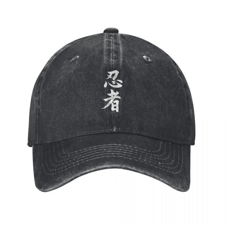 Gorra de béisbol Ninja Shinobi con letras japonesas, gorra de rugby nueva, gorra de lujo para hombres y mujeres