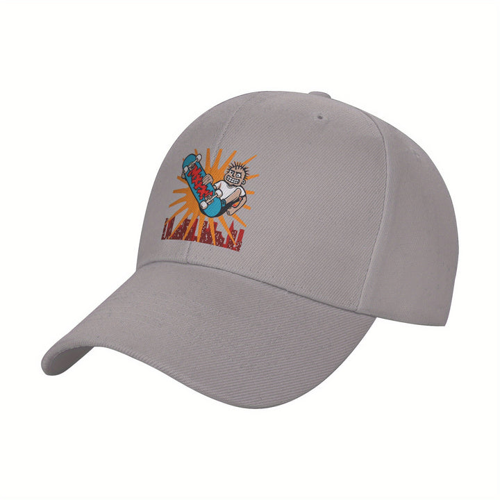 Gorra de béisbol ajustable 'Déjalo suceder' - Ligera, transpirable gorra de sol de poliéster con borde curvo para hombres y mujeres, visor de moda Y2K, ideal para golf y uso casual, gran regalo de vacaciones/día del cumpleaños