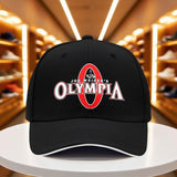 1 Gorra de Béisbol Joe Weider's Olympia - Ligera y Ajustable, para Gimnasio, Deportes, Halloween, Acción de Gracias - Gorro Casual Atlético para Hombres y Mujeres