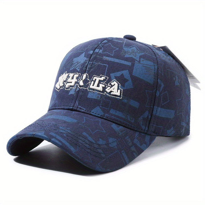 Gorra de béisbol juvenil con diseño de graffiti, resistente al viento, abrigada y antifrío, 100% poliéster, ideal para Halloween y Navidad, disponible en negro, verde olivo, azul, gris, beige y borgoña, para hombres y mujeres