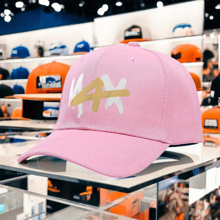 Gorra de Béisbol MAX Verstappen Bold MAX Design - Tejido Transpirable y Absorbente, Corona Ventilada, Estilo Streetwear Ligero para Hombres y Mujeres, Uso Casual Todo el Año, Lavable a Máquina
