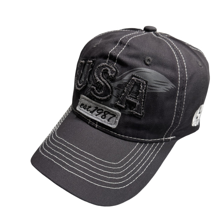 Gorra de béisbol unisex con diseño de águila y número '34' bordado - Ligera, transpirable y de poliéster, estilo callejero para aventuras al aire libre, gorra de verano | Patrón de camuflaje | Ligera