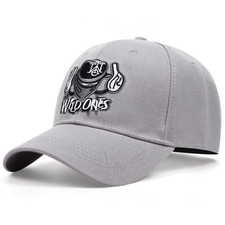 Gorra de béisbol unisex con diseño gráfico bordado - Cierre ajustable con visera, tejido suave y transpirable, patrón geométrico, comodidad para todas las estaciones