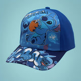 Gorra Trucker Ajustable Disney Stitch - Gorra de Béisbol con Malla Transpirable y Estampado de Dibujos Animados, Lavable a Máquina para Adolescentes, Sombrero Solar para Viajes al Aire Libre y Regalos Navideños (Colores Mixtos), Accesorio Casual, Ajuste S