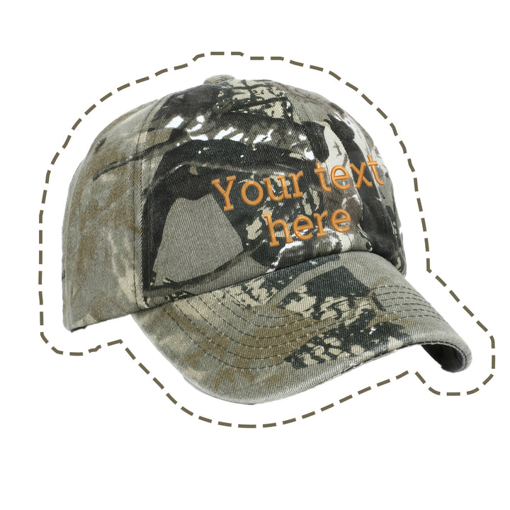 Gorra de Béisbol Bordada Personalizada con Texto, Gorra Camuflaje a Medida, Regalo para Papá o Sororidad