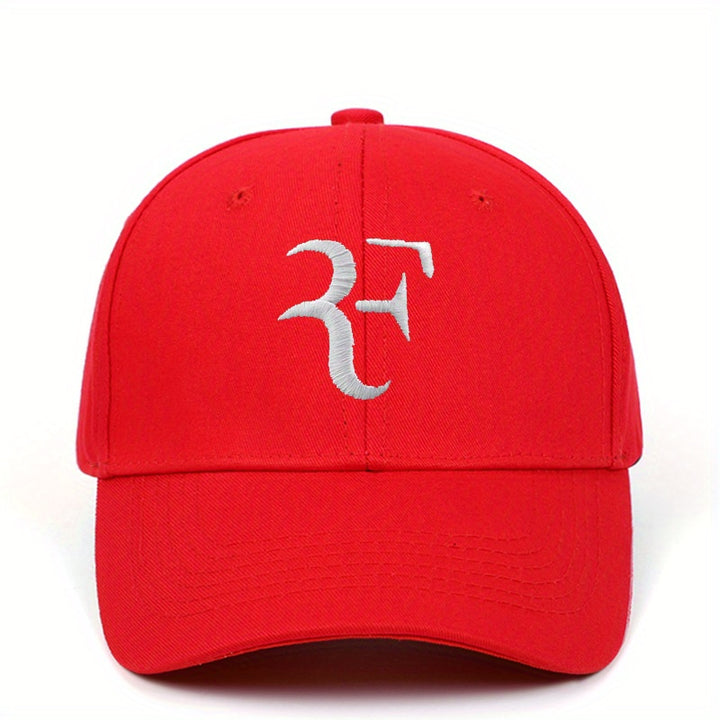 Gorra de Béisbol Unisex Ajustable y Transpirable con Bordado de F para Deportes al Aire Libre