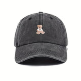 Gorra de Béisbol Estilo Trucker Grande para Mujeres y Hombres - Botón Ajustable de Oso (D/L/N/O/P) - Gorra de Invierno Transpirable, Opciones Multicolor (Rosa/Azul/Durazno/Beige/Marino) para Casual y Oficina - Ajuste Unisex