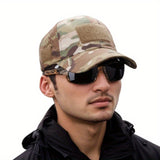Gorra de Béisbol Unisex Ajustable Snapback - Diseño Ligero y Transpirable con Estampado Camuflaje para Uso Casual Todo el Año, Actividades al Aire Libre y Diario