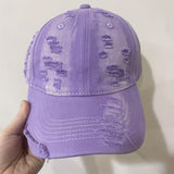 Gorra de béisbol unisex desgastada y lavada, 100% poliéster, ligera, ajustable, artesanía a rayas, sombrero de pico de pato a la moda para actividades al aire libre de primavera