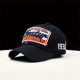 Gorra de Béisbol Ajustable con Borlas y Agujeros Aleatorios y Parche Bordado, Protección Solar, Sombrero Casual para Exteriores para Mujeres y Hombres