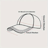 1 Gorra Ajustable de Béisbol con Estampado Divertido de Papa y Papas Fritas - Visera Plana Roja con Ribete Blanco, Estilo Streetwear Moderno para Hombres, Deportes al Aire Libre y Eventos Temáticos (Correa Ajustable)