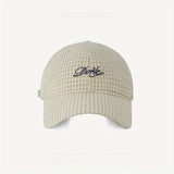 Gorra de Béisbol para Mujer - Ajustable con Cierre Snapback, Transpirable para Uso Diario y Navidad, Azul Marino/Beige/Gris/Azul, Sombrero Casual al Aire Libre y Eventos Formales, Detalles Bordados, Moda Retro, Tela Duradera, Ideal para Compras Festivas