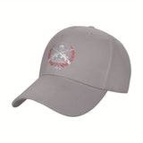 1pc Gorra de Béisbol SVD Dragunov Sniper Chill Vibes, Visera Ajustable y Transpirable para Golf, Sombrero Ligero con Ala Curva para Hombres y Mujeres, Moda Y2K, Gorro de Sol para Parejas
