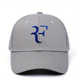 Gorra de Béisbol Unisex Ajustable y Transpirable con Bordado de F para Deportes al Aire Libre