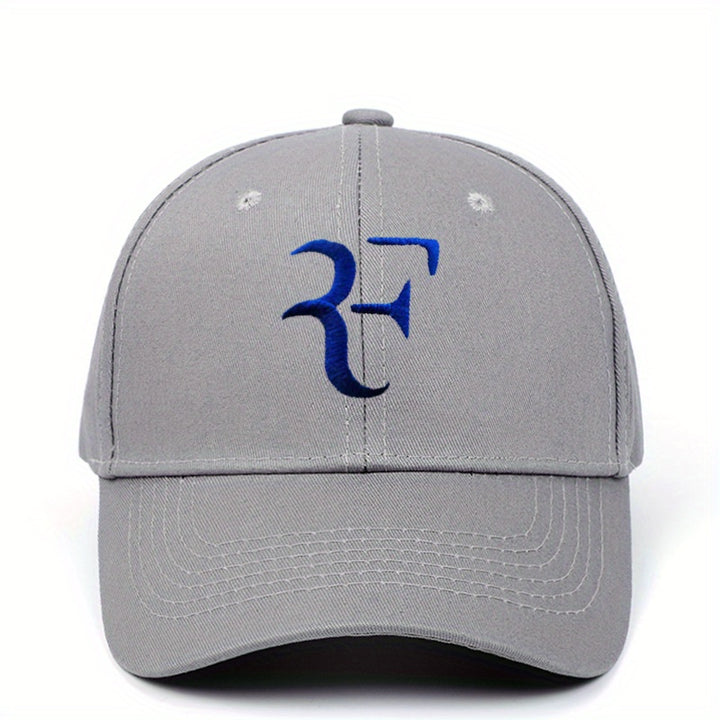 Gorra de Béisbol Unisex Ajustable y Transpirable con Bordado de F para Deportes al Aire Libre
