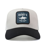 Gorra de Béisbol con Logo de Pesca de Tiburón para Hombres y Mujeres - Gorra de Camionero Ajustable con Cierre de Snapback, Parte Trasera de Malla Transpirable, Diseño de 6 Paneles e Impresión de Escamas de Tiburón, Gorra Unisex Ligera para Pesca, Playa,