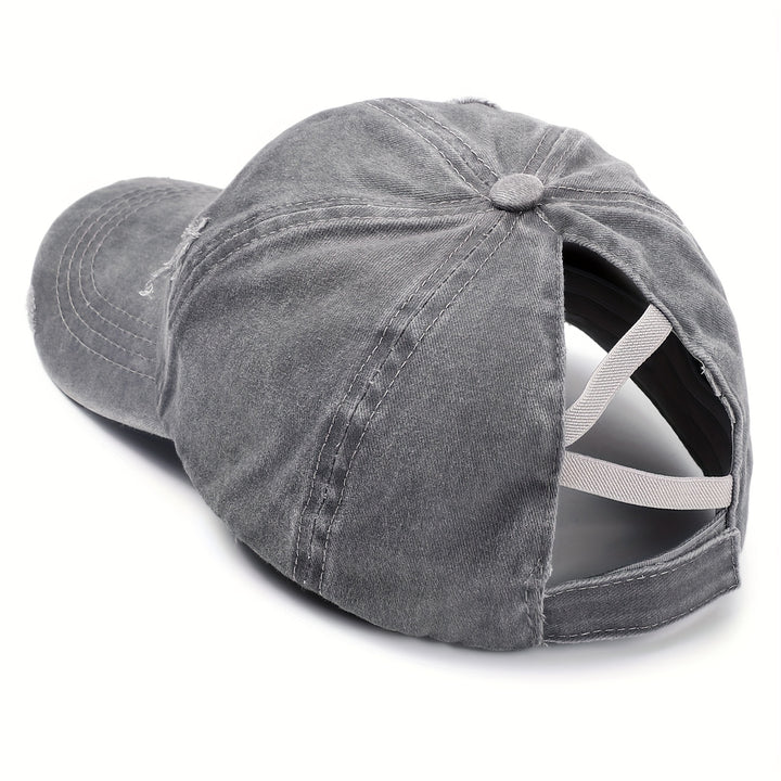 1 Gorra de Béisbol para Mujer con Estampado de Leopardo - Ajustable, Transpirable, Ideal para Exteriores y Fiestas, Diseño Versátil Compatible con Coletas, Accesorio Casual, Tela Fácil de Cuidar