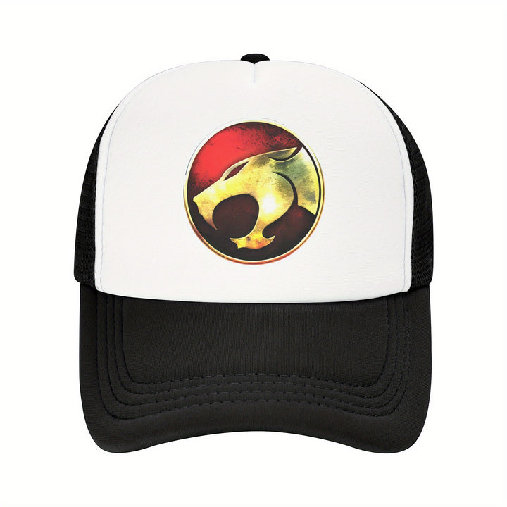 Gorra de béisbol ThunderCats Wheel Snapback, malla ligera y transpirable, ajuste ajustable para hombres y mujeres, estilo urbano, ideal para el Día de San Patricio y ropa casual, gran opción de regalo para las vacaciones, gorra de ropa casual | Gorra gráf